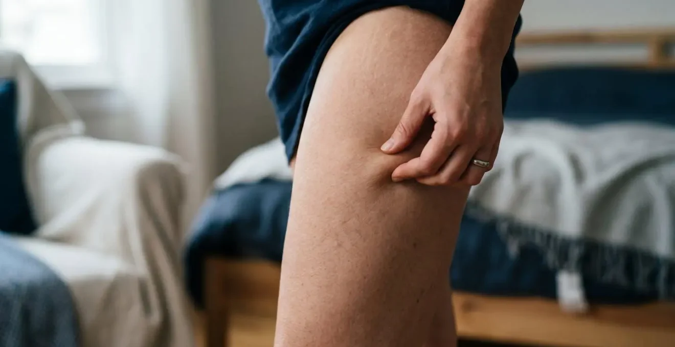 Differenza visiva tra cellulite e ritenzione idrica sulla pelle